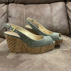 Stuart Weitzman Slingback Wedge Sandal